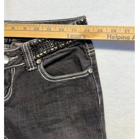 Premiere by Rue 21 Jeans Dark Wash Skinny Size 1/2 - Picture 4 of 11